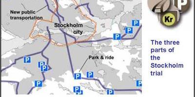 Mapa de Estocolmo aparcamiento